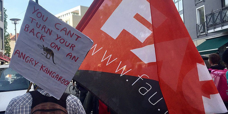 Protest rally