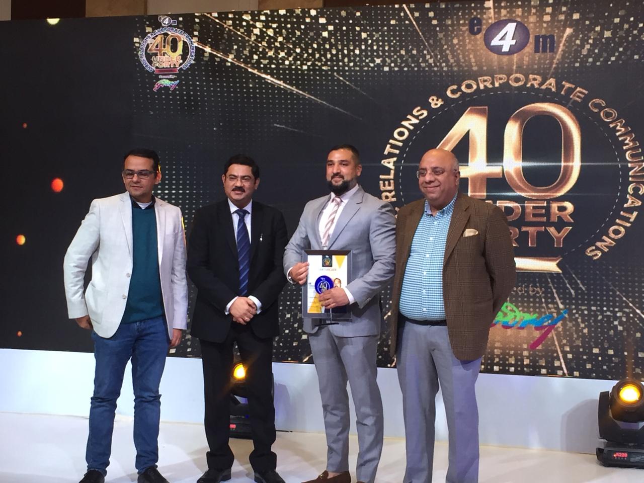 Business School graduate celebrates 40 under forty list