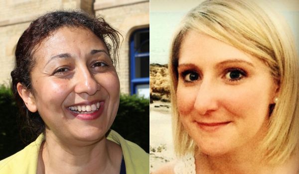Headshots of Magda Osman and Sarah Jenkins