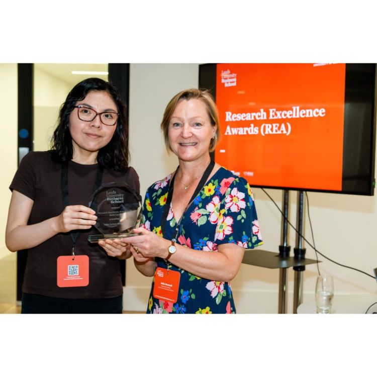 Dr Edika Quispe-Torreblanca: Winner of Deans Awards for Research Excellence Award