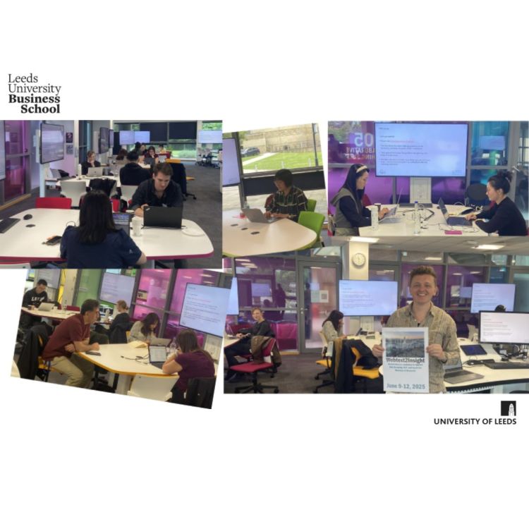 WebText2Insight Workshop 9th - 12th June 2025