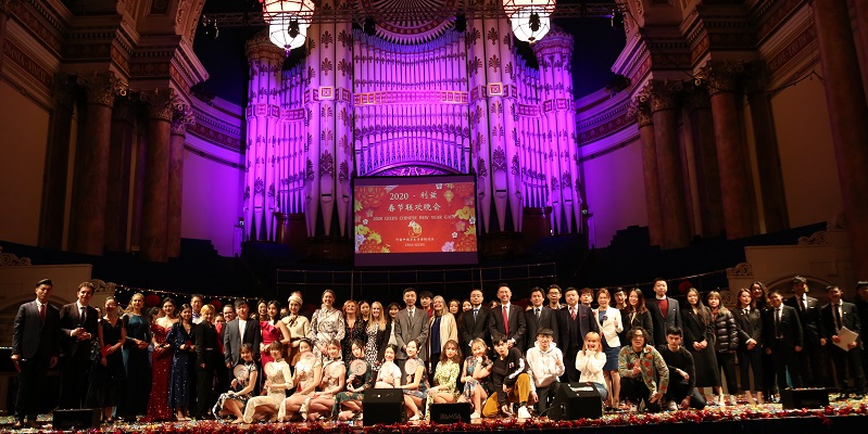 Chinese New Year rang in with festivities at Leeds Town Hall