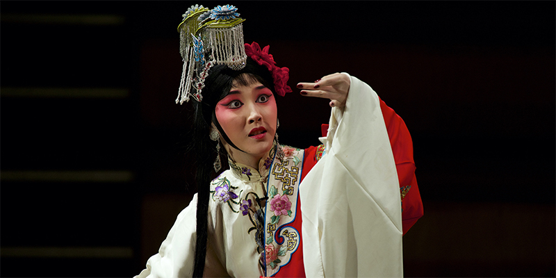 Woman performing Traditional Chinese Opera