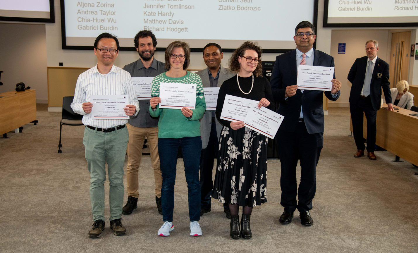 Dean's Awards for Research Excellence: Winners and runners up 2022