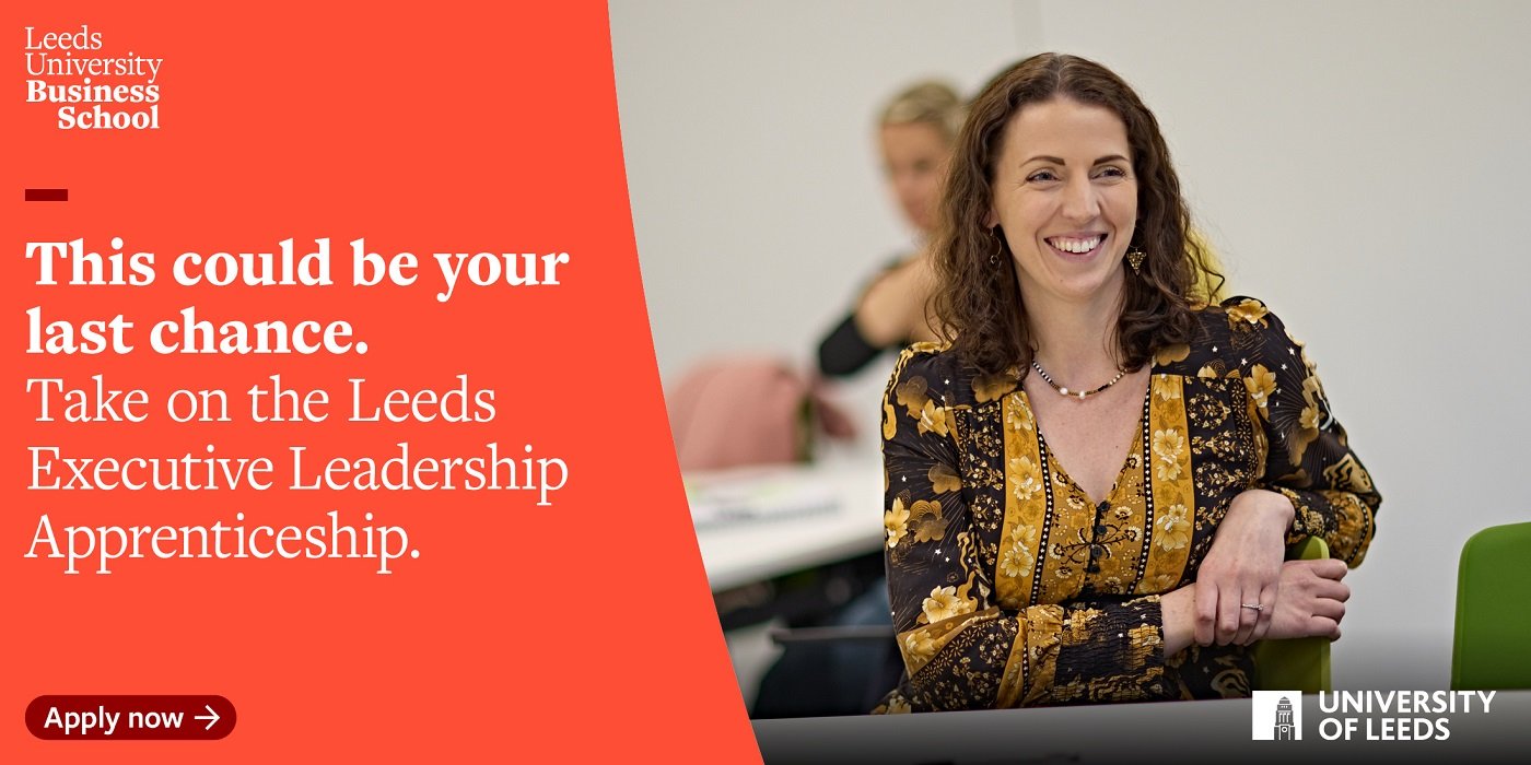 Leeds Executive Leadership Homepage website