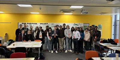 Students at Asda Merchandising Centre of Excellence