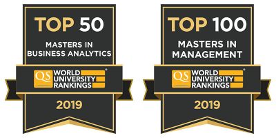 Logos for the QS World University Rankings