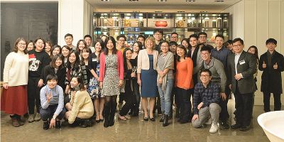 Group photograph of the participants of the Taipei alumni event