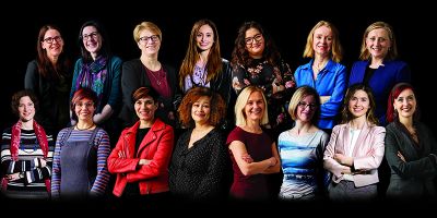 Composite photograph of the Women of Achievement award winners