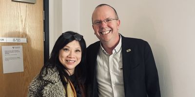 Sally Chan and Col Needham