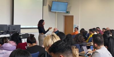 Alumna shares insights with MBA cohort