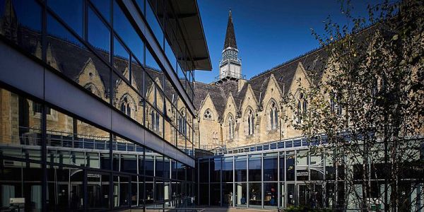 Exterior of Leeds University Business School Innovation Centre