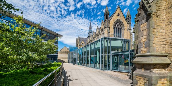 Outside the Business School Maurice Keyworth building