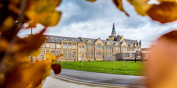 The Maurice Keyworth building taken from trees