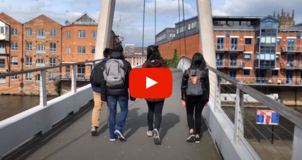 Come with us on a tour of Leeds City Centre - Video.