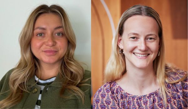 Headshots of Lauren Cox and Kayleigh Renberg-Fawcett