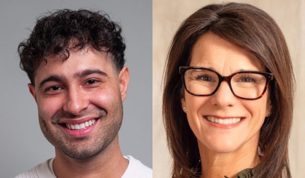Headshots of Dr Sanjay Popat and Dr Jennifer Posa