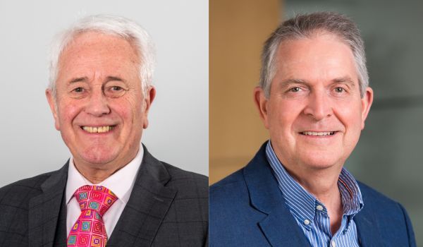 Headshots of Professors Jonathan Winterton and Peter Boxall