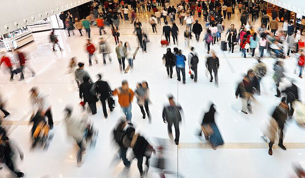 Image of shoppers