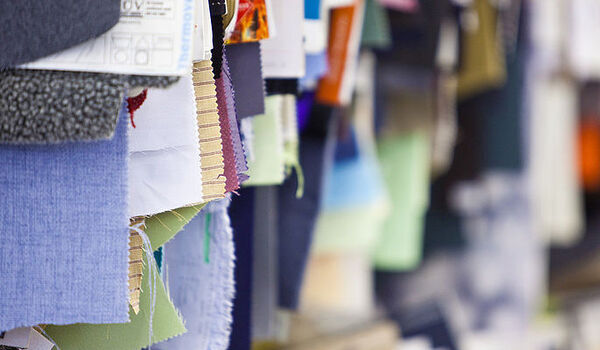 Close up of textiles