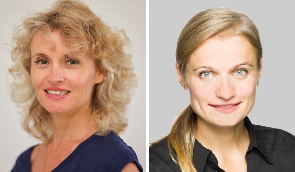 Headshots of Aida Hajro and Milda Zilinskaite