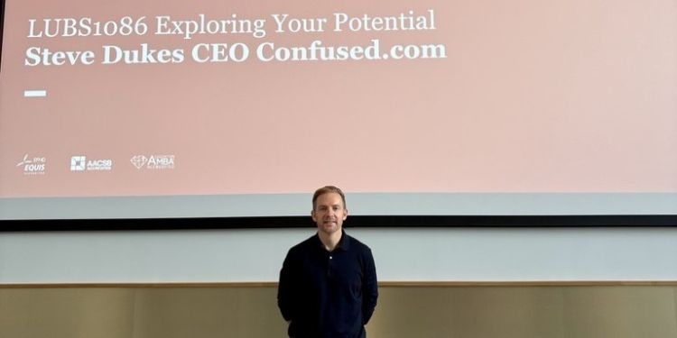 CEO of Confsued.com Inspires our Students