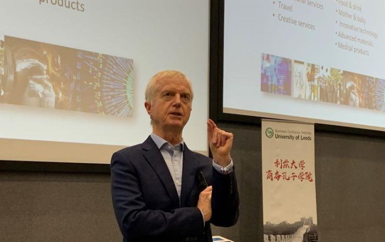 Leeds alumnus Andrew Seaton gives the 2021 Business Confucius Institute Annual Lecture