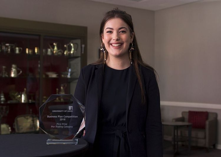 3rd year student wins University's business plan prize