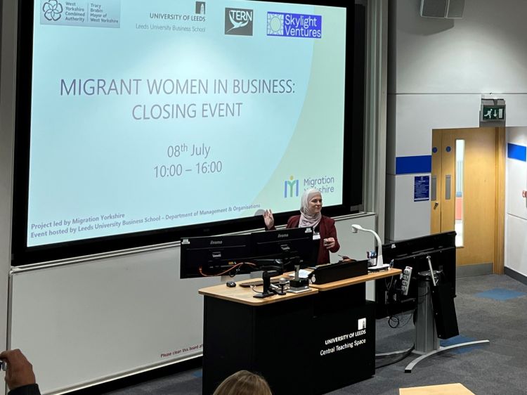 Leeds hosts closing event for “Migrant Women in Business – A Focus on West Yorkshire”