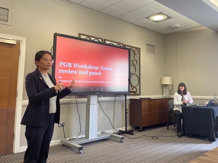 LUBS PGR Training Workshop - Grant review and panel