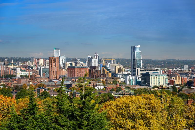 Leeds cityscape