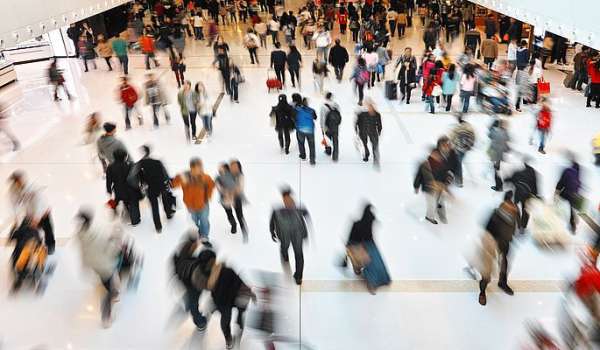 Image of shoppers