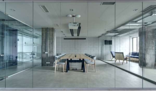 Modern empty office