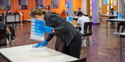 Refectory cleaning